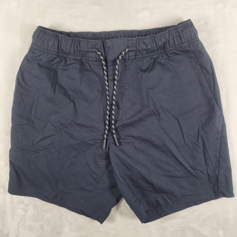 Fox Racing Shorts Men's Navy Blue‎ Outdoors Casual Comfort Drawstrings Pockets